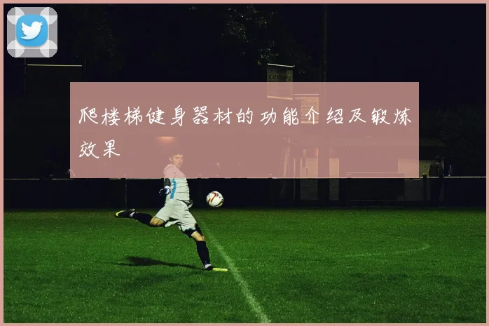 爬楼梯健身器材的功能介绍及锻炼效果